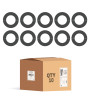 MATT Black Split Trim Ring 7 Inch (175mm) Box Of 10