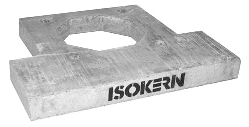 DM44 740mm T corbel for external brickwork 75mm high