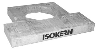 DM44 740mm T corbel for external brickwork 75mm high
