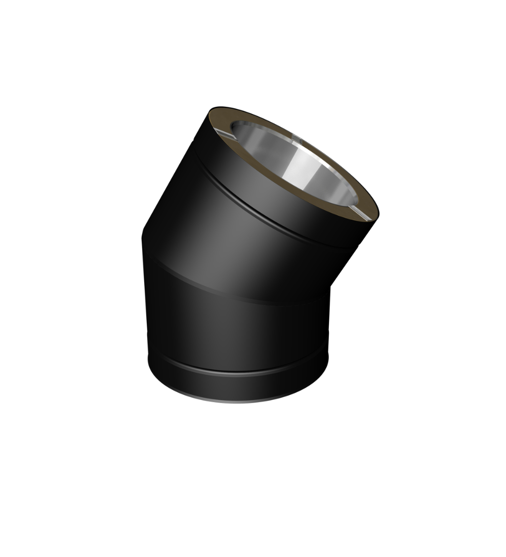 DTW Elbows 5" MBTwin Wall Elbow 30° 5" MB