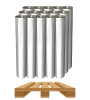 15x DTW 1000mm Straight Length 7 Inch SS