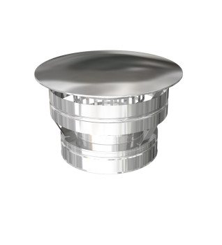 DTW Weathering Cap With Mesh 5 Inch SS