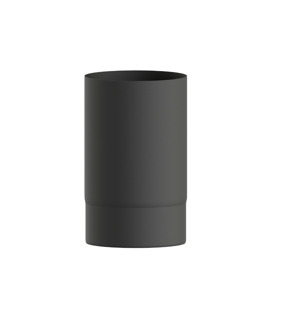 MATT Black 250mm Straight Length 7 Inch (175mm)