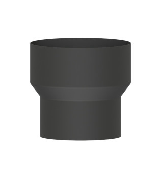 Matt Black Increasing Adapter Male to Male 7"-8"
