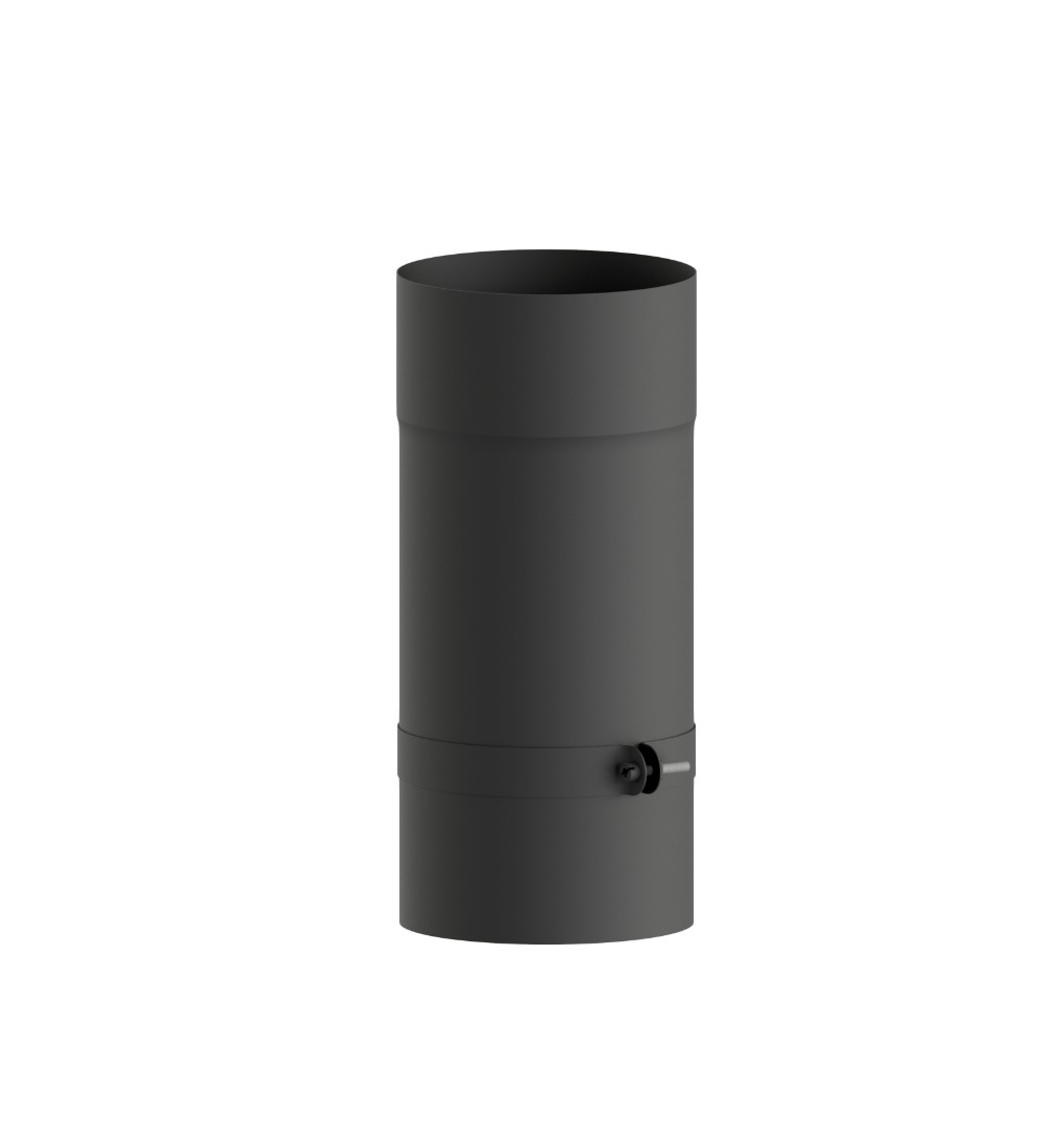 MATT Black 225mm Adjustable Length 6 Inch (150mm)