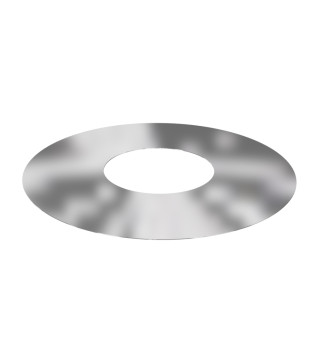 DTW 1-Part Round Finishing Plates 8" SS