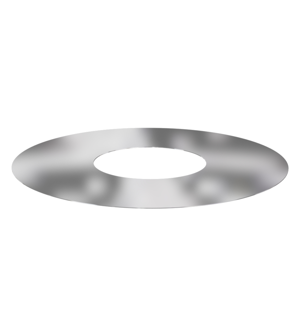DTW 1-Part Round Finishing Plates 6" SS