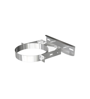 DTW Flat Wall Support 6" SS