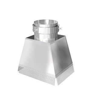 7 Inch Gather Adaptor 230mm x 300mm