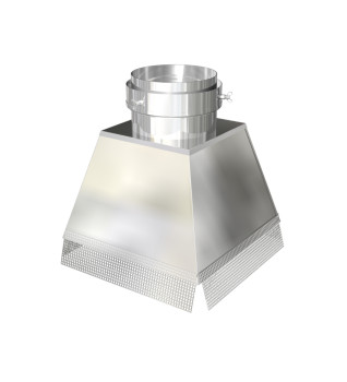 8 Inch Gather Adaptor 300mm x 300mm