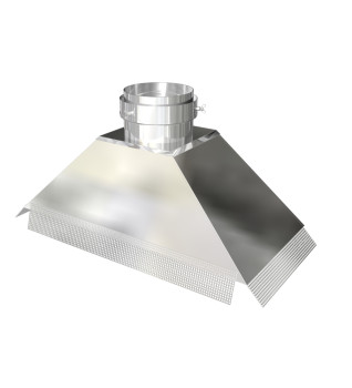 7 Inch Gather Adaptor 300mm x 600mm
