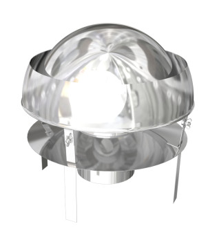5 Inch Stainless Steel Anti-Down Draught Pot Hanger Rain Cap