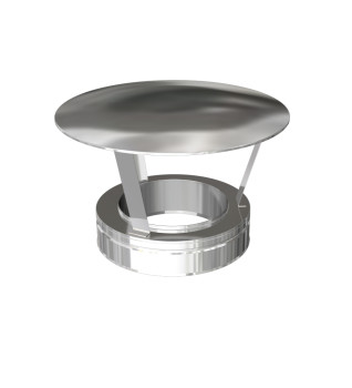 DTW Rain Caps 6" SS