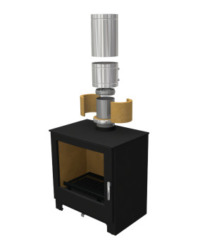 DTW Adjustable Starter Lengths with Built in Adapter 6" MB