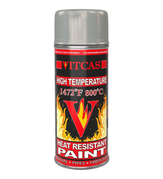 Heat Resistant Paint Silver