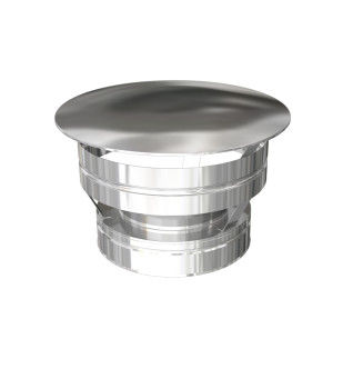 DTW Rain Caps 6" SS