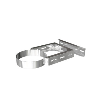 DTW Adjustable Wall Brackets 6" SS