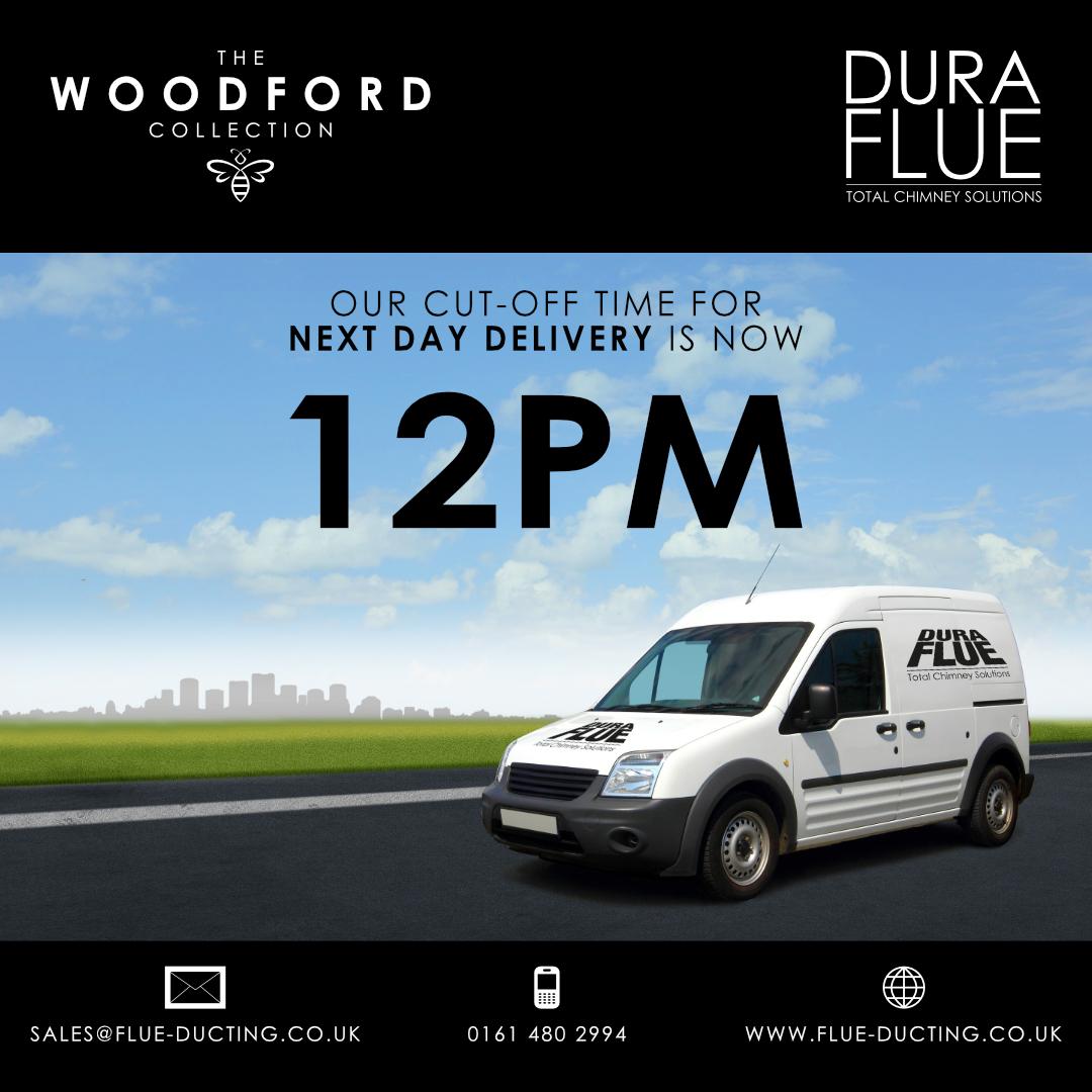New Cut-Off Time for Next Day Delivery