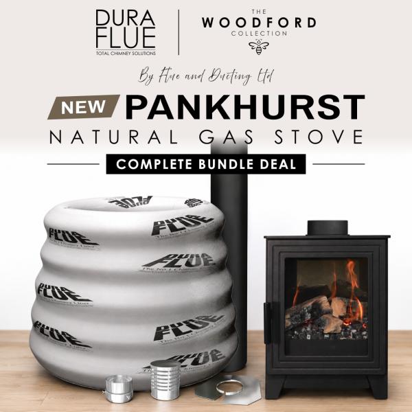 Woodford Pankhurst Natural Gas Stove